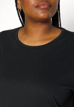 Nmmathilde O Neck High Low Curve - Longsleeve - Black -Noisy May f0e8ca86719841a8b877a91e097ba641