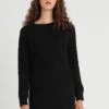 Noisy May Nmsiesta O Neck Dress - Gebreide Jurk - Black -Noisy May f1cc1db6a6b543bd80a9ab8da4074dec