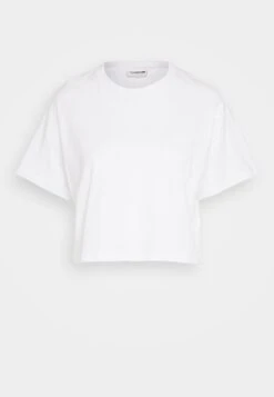 Noisy May Nmalena Semi Crop - T-Shirt Basic - Bright White -Noisy May f1dc583354be40a1b50cba7af488e6c6