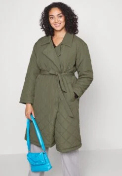 Nmulla Long Quilted Belt Jack - Mantel - Kalamata -Noisy May f26aa949bdf84715b1cf98c1e1b2f9c2