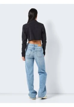 Noisy May Nmjulia Crop Jacket- Spijkerjas - Black Denim -Noisy May f2b0704334884b0fb4fc3d5b4ccacb10