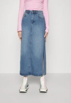 Noisy May Nmelisa Slit - A-Lijn Rok - Medium Blue Denim -Noisy May f450ea5631d84734b327687ee93fc30c