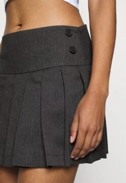 Noisy May Nmthea Pleat Tailoring Skirt - A-Lijn Rok - Medium Grey Melange -Noisy May f54290213be8458eb25c8170b2e06ec0