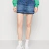 Noisy May Nmcary Skirt- Jeansrok - Medium Blue Denim -Noisy May f564cac2005643729af816ca132151df
