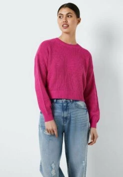 Noisy May Nmmaysa L/S O-Neck Noos - Trui - Pink Yarrow -Noisy May f73d3c4f741948049f96dc4d26796d2c