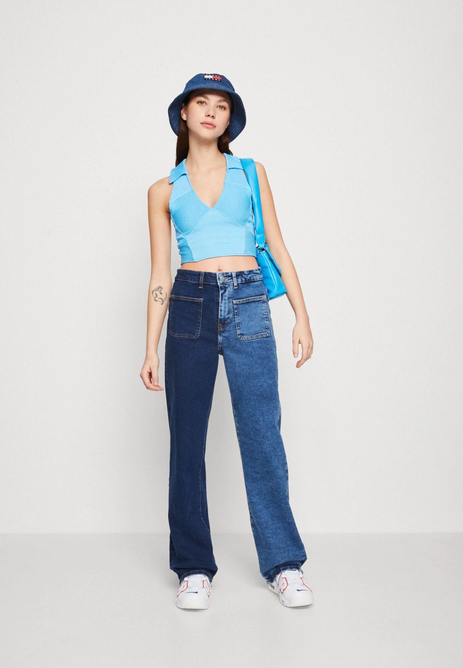 Noisy May Nmselma Halterneck - Top - Bonnie Blue 4 Noisy May Nmselma Halterneck - Top - Bonnie Blue - Afbeelding 2