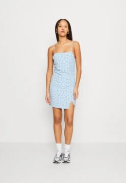 Noisy May Nmclara Strap Short Dress - Jurk - Cerulean