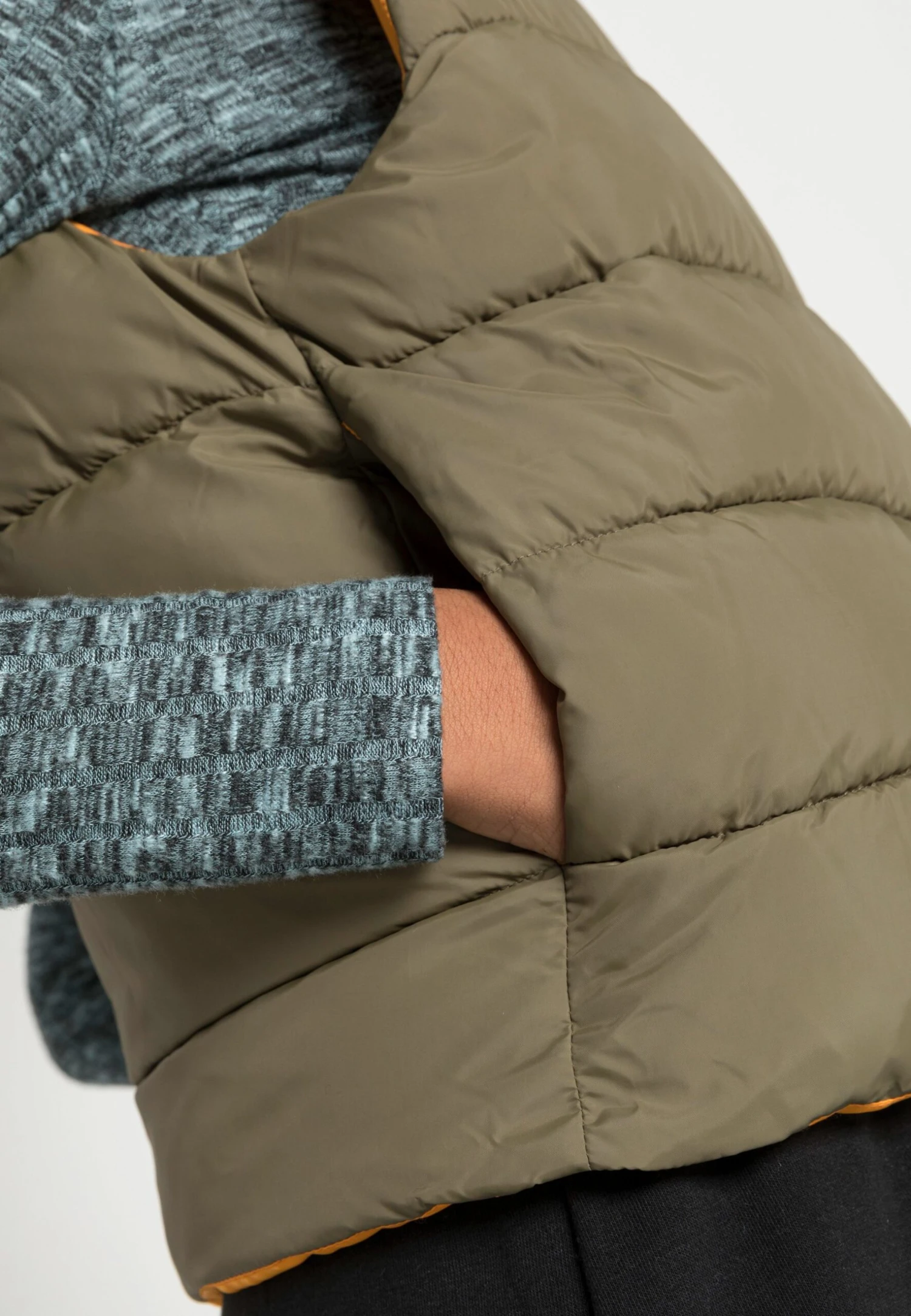 Noisy May Nmmarcus Vest- Bodywarmer - Burnt Olive 7 Noisy May Nmmarcus Vest- Bodywarmer - Burnt Olive - Afbeelding 5