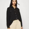 Noisy May Nmflanny Long Shacket - Overhemdblouse - Black -Noisy May f9a09cf68ddd46bcac7cf46e853132c8