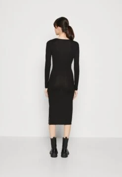 Noisy May Nmcity O-Neck Midi Dress - Etui-Jurk - Black -Noisy May fbbef09934654c99a42473850044700e