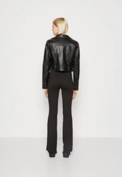 Noisy May Nmluke Paulina Biker Jacket - Imitatieleren Jas - Black -Noisy May fd5b7a70d441421aa0884b66ecc98c2b