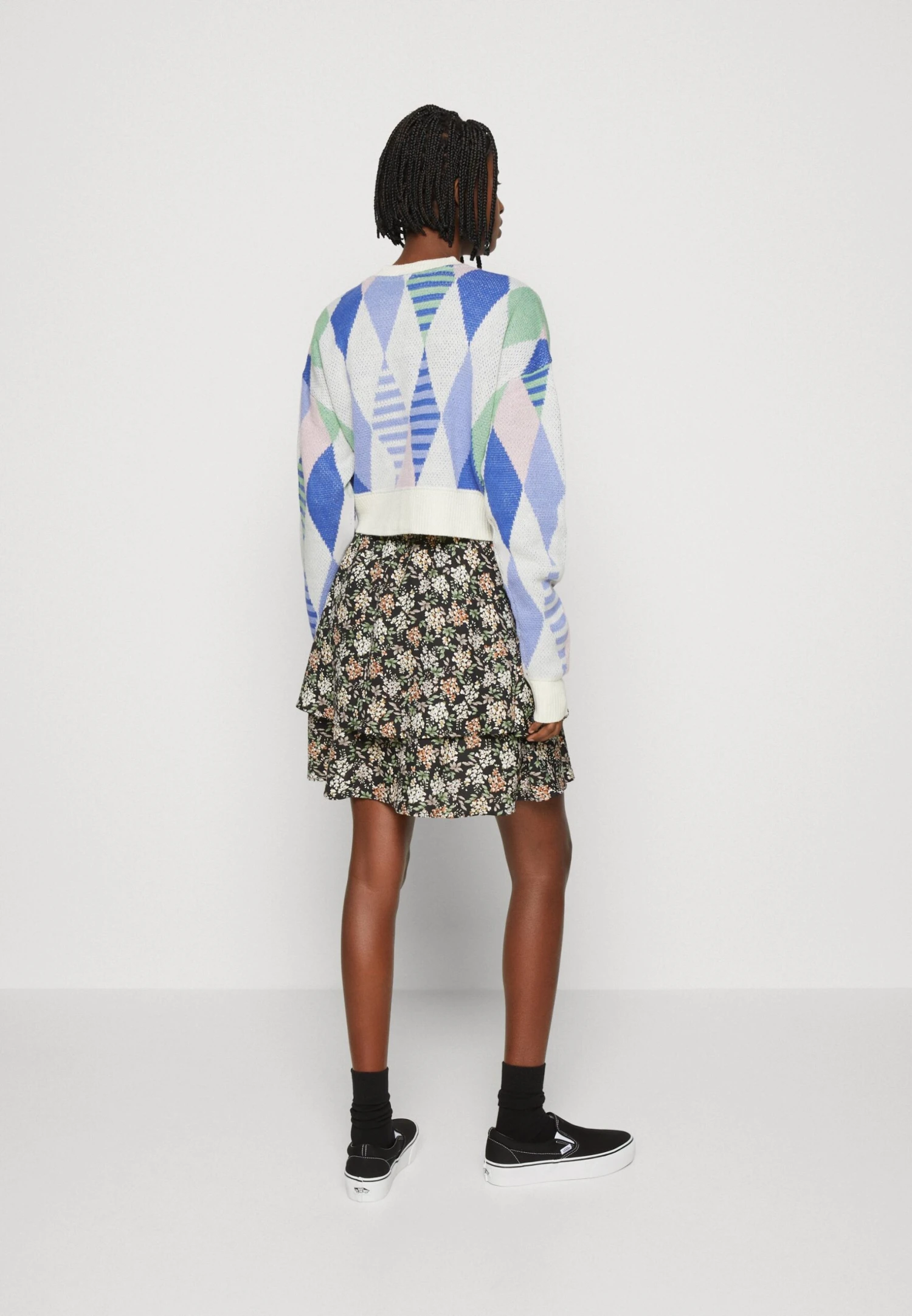 Noisy May Nmella Cropped Cardigan - Vest - Eggnog 5 Noisy May Nmella Cropped Cardigan - Vest - Eggnog - Afbeelding 3